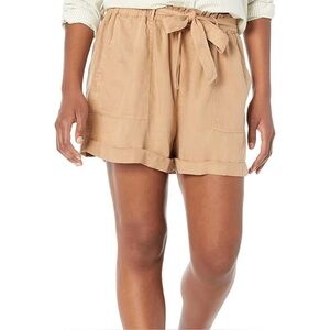 ✨Lucky Brand PaperBag Brown Shorts Size S